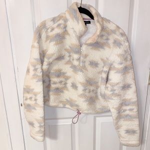 Pacsun Sherpa Quarter Zip